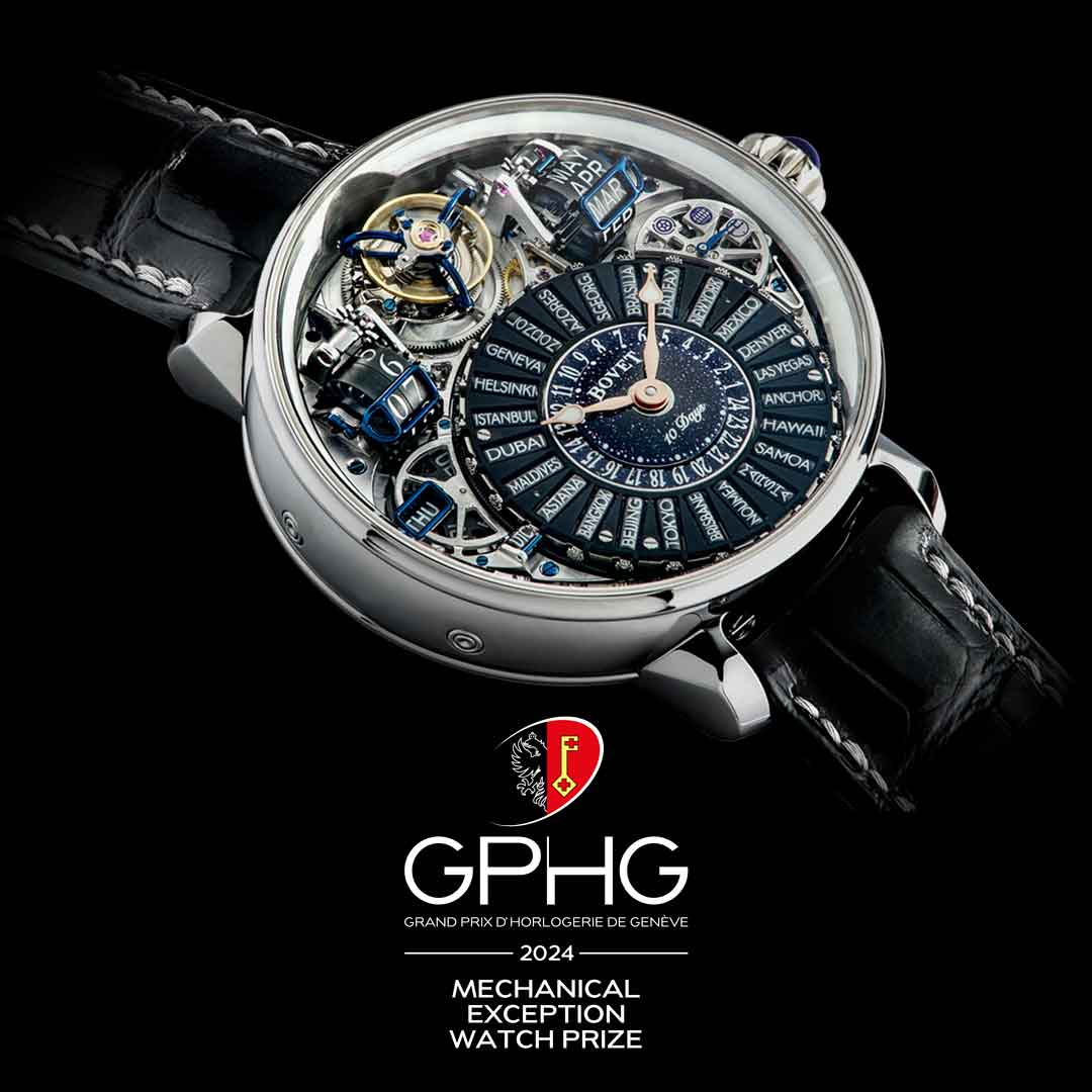 BOVET wins the Mechanical Exception Prize at the 2024 GPHG